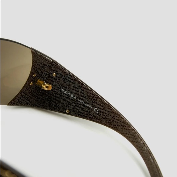 Prada SPR 17H 7JY-8C1 115 3N Sunglasses Unisex - Picture 4 of 17